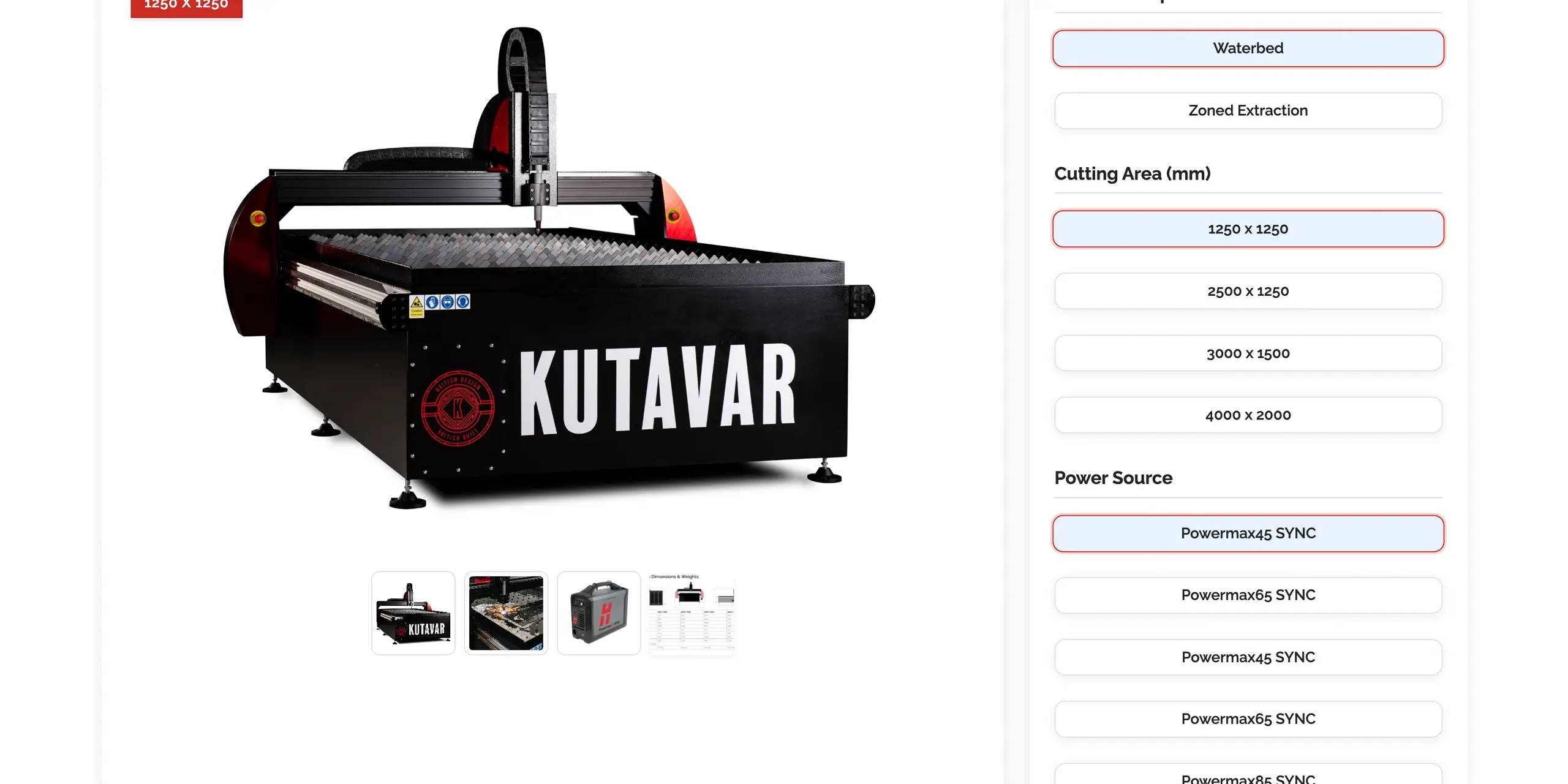 KUTAVAR Configurator