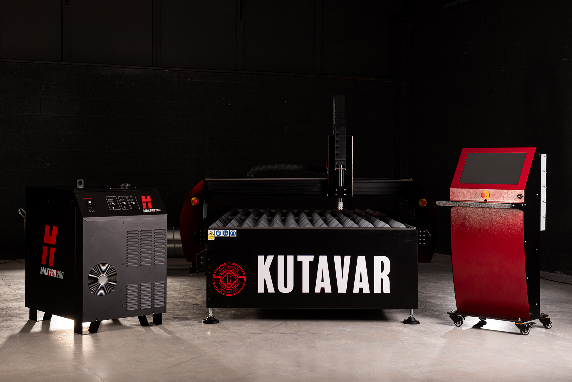 KUTAVAR Machine with Hypertherm MAXPRO200
